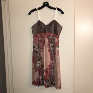 Strapless BCBG dress